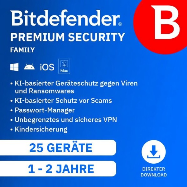 Bitdefender Premium Security Family-2026