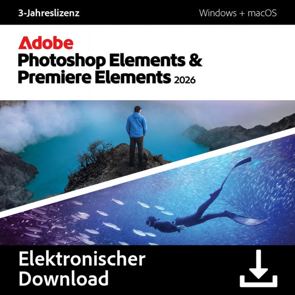 Adobe Photoshop & Premiere Elements 2022 | voor Windows / Mac
